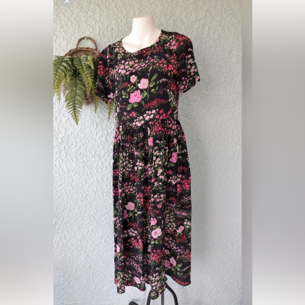 NO.6 dress Maeve black English garden size 3 - Picture 5 of 7